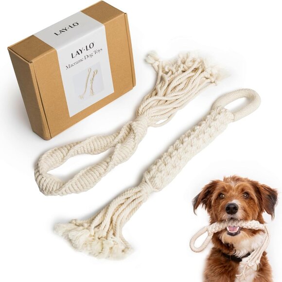 Other - Natural, Non-Toxic Cotton Rope Toys for Small and Medium Dogs | 2-Pack | Include